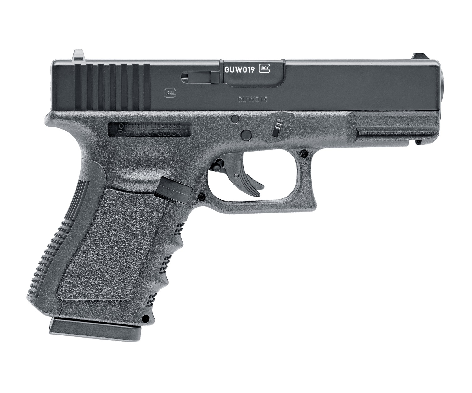 Пистолет пневматический Glock 19, к.4,5мм