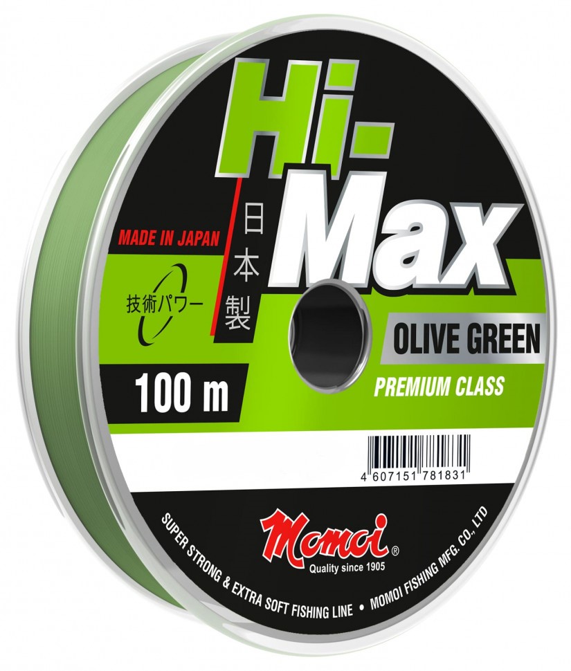Леска Olive Green, 0,30мм, 9.0кг 100м